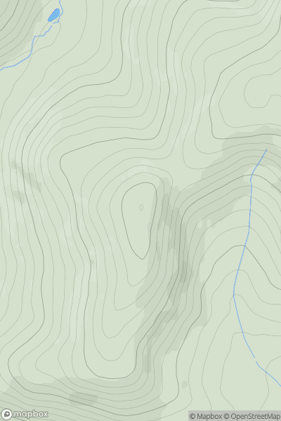 Thumbnail image for Black Knowe [Firth of Forth to the River Tweed] [NT269410] showing contour plot for surrounding peak